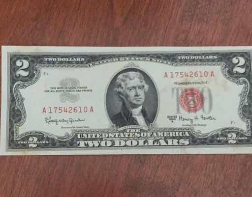 1976 $2 dollar bill serial number lookup